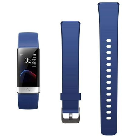 Adjustable Replacement Accessories Classic Sport Strap Blue MorePro HRV V19 Fitness Tracker Band 